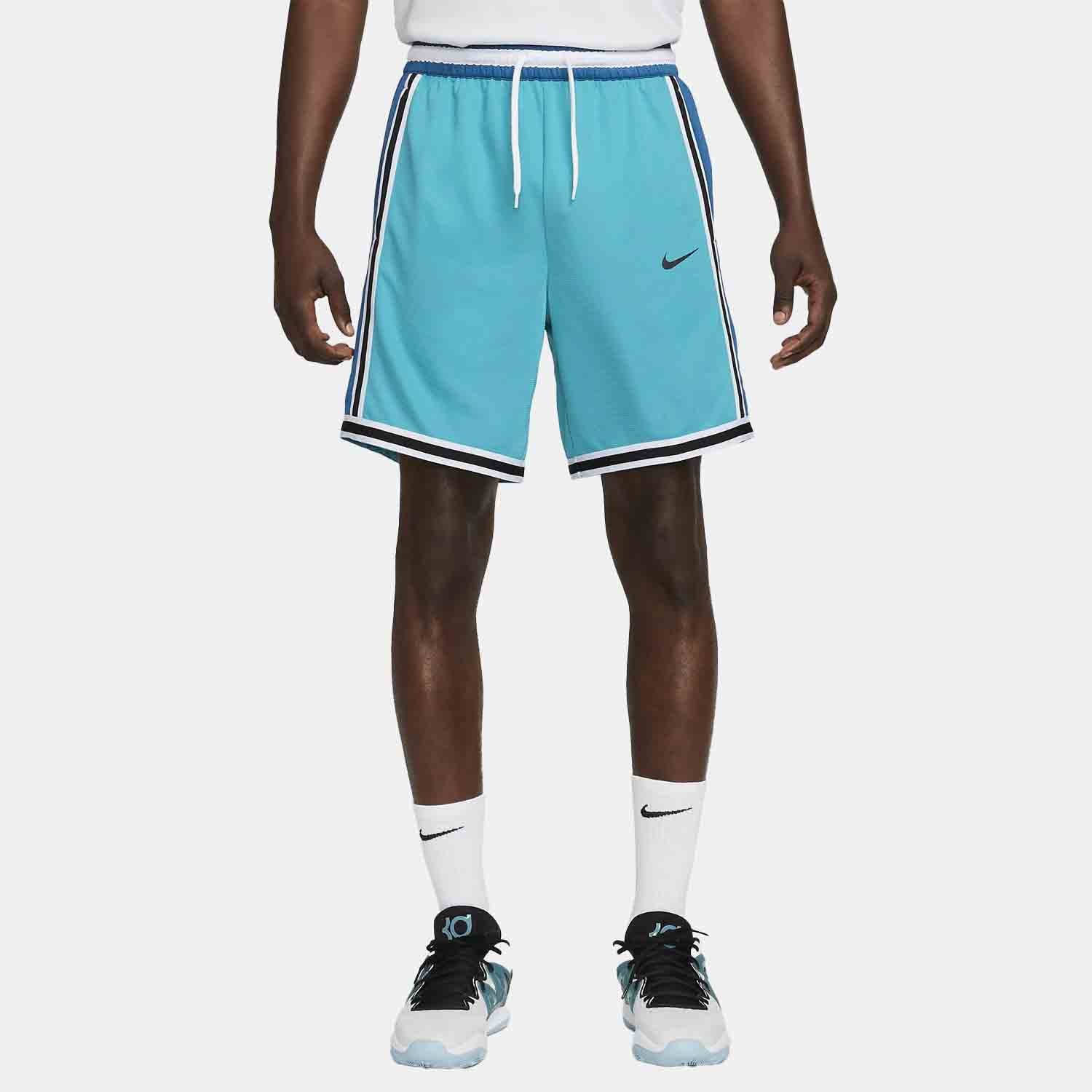 Front view of the Nike Men's Dri-FIT DNA+ 8" Basketball Shorts.