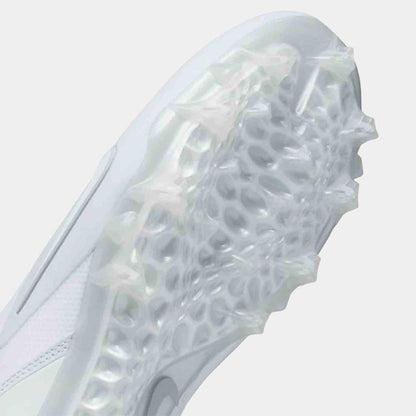 Bottom view of the Men's Nike Alpha Huarache 8 Elite Lacrosse Cleats.