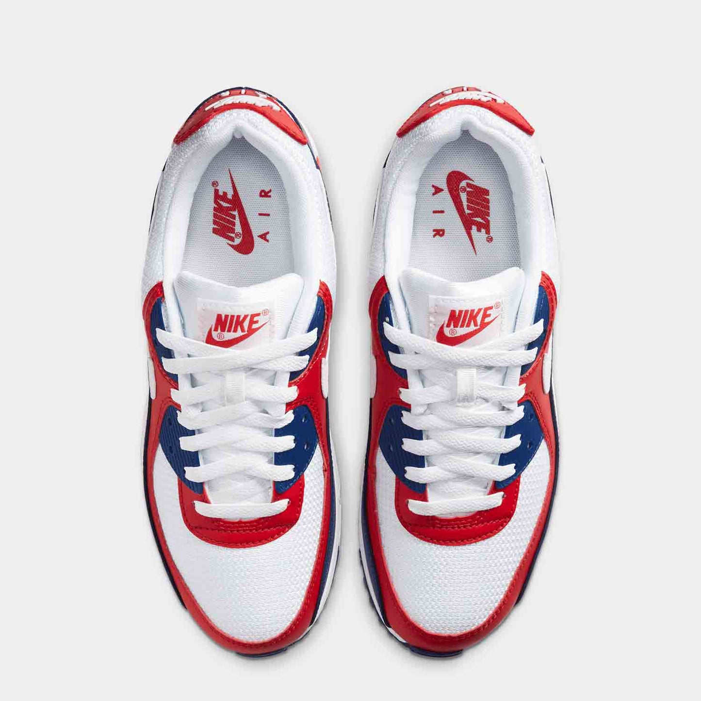 Top view of the Nike Men's Air Max 90.