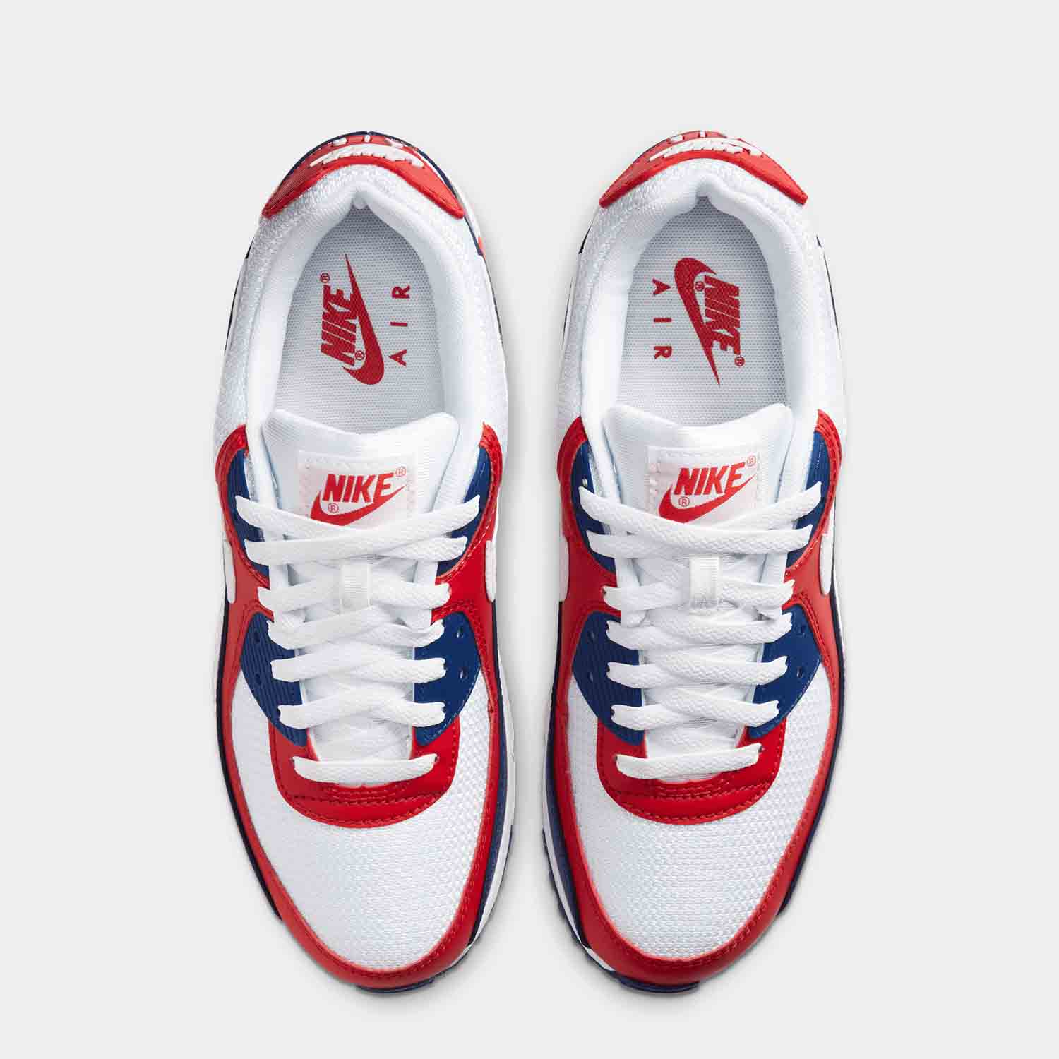 Top view of the Nike Men's Air Max 90.