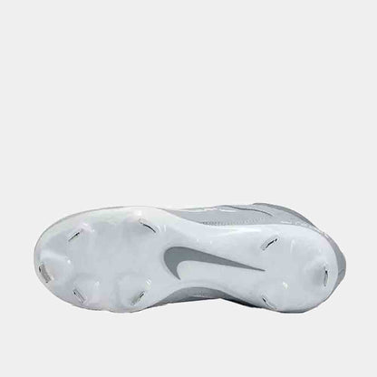 Bottom view of the Nike Women's Hyperdiamond 4 Elite Metal Softball Cleats.