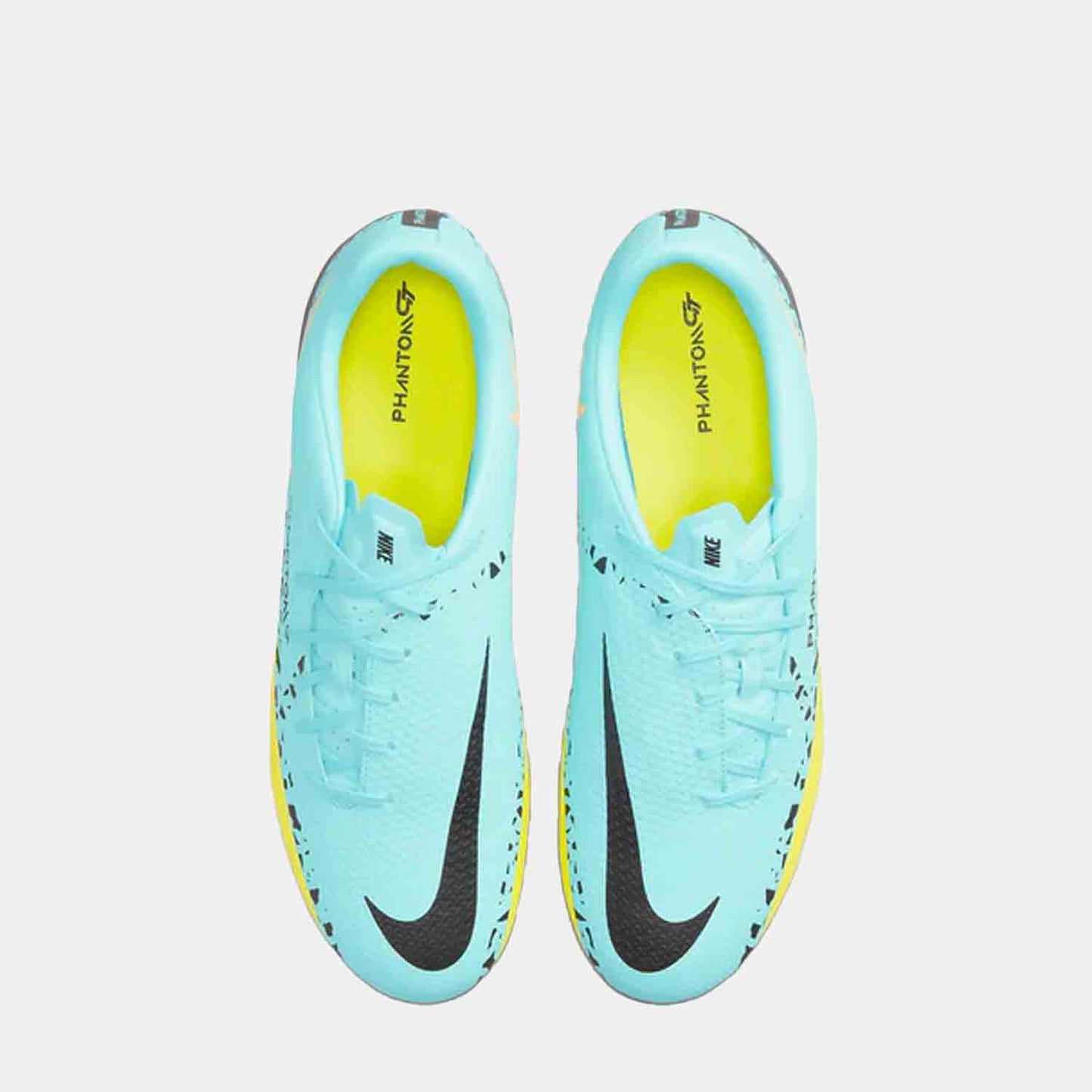 Top view of the Nike Men's Phantom GT Academy Soccer Cleats.