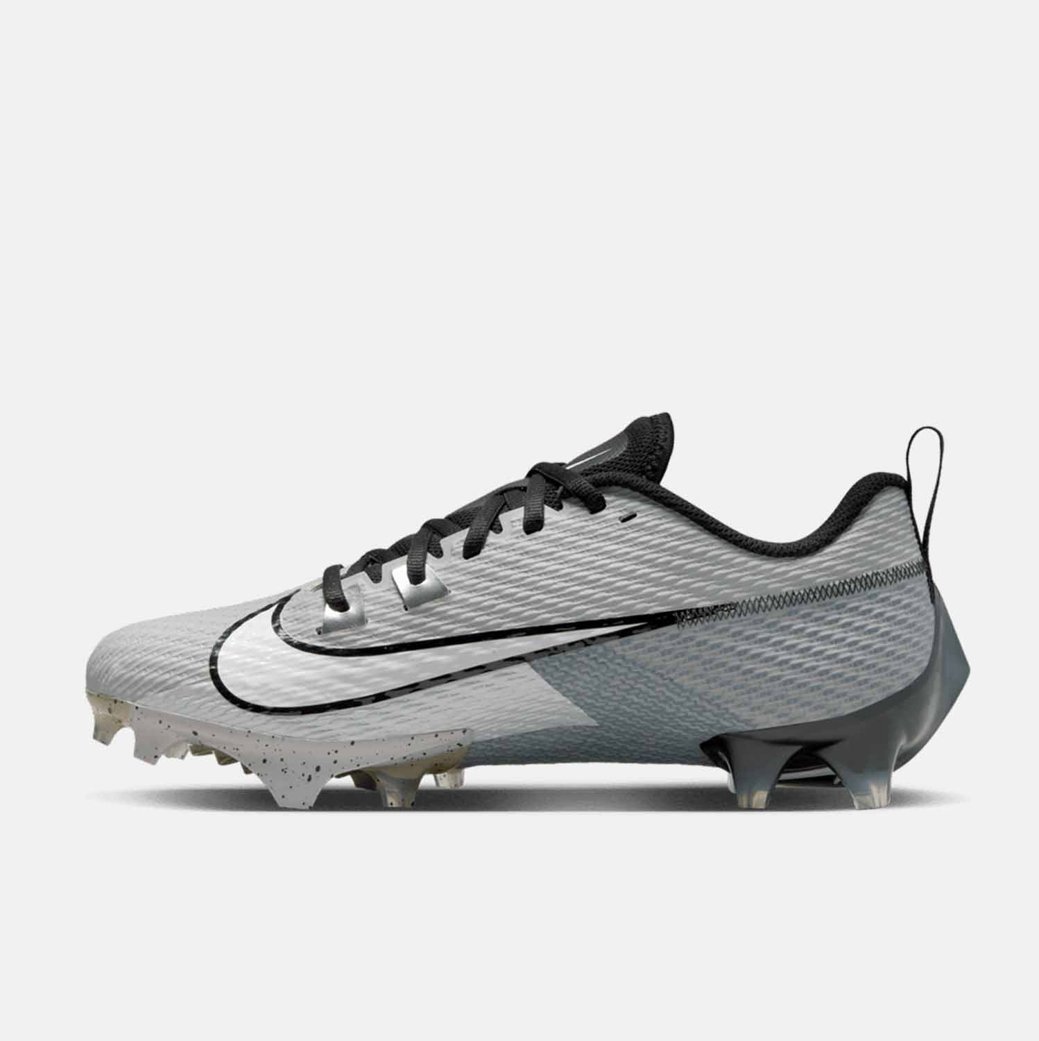 Side medial view of Nike Vapor Edge Speed 360 2 Football Cleats.
