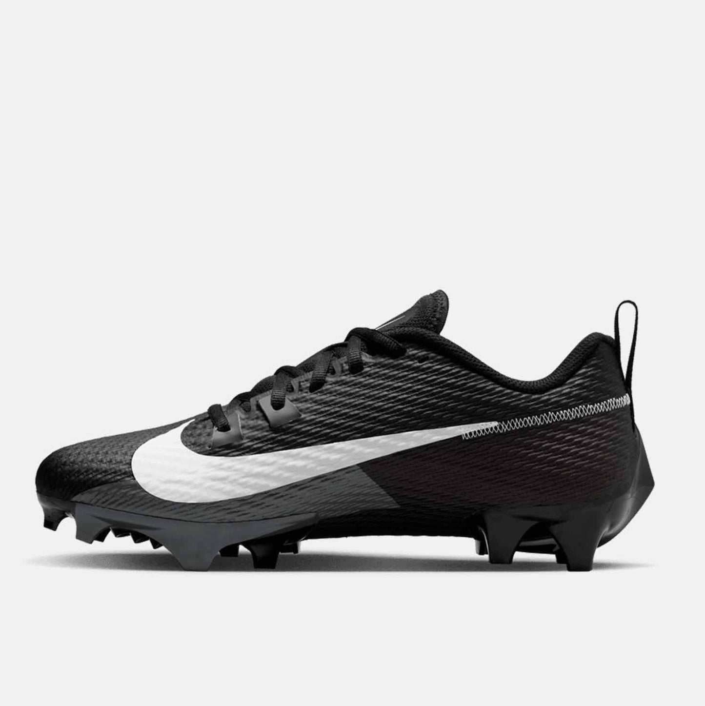 Side medial view of Nike Vapor Edge Speed 360 2 Football Cleats.