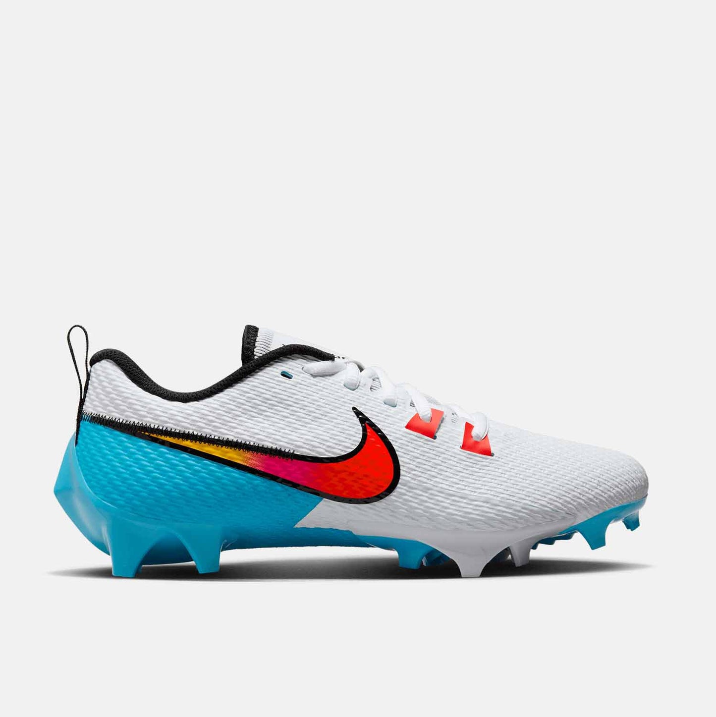 Side view of Nike Men's Vapor Edge Speed 360 2 Football Cleats.