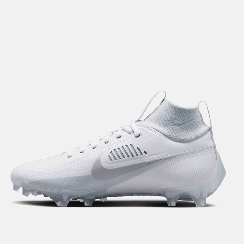 Men's Vapor Edge Pro 360 2 Football Cleats, White/Metallic Silver â SV SPORTS