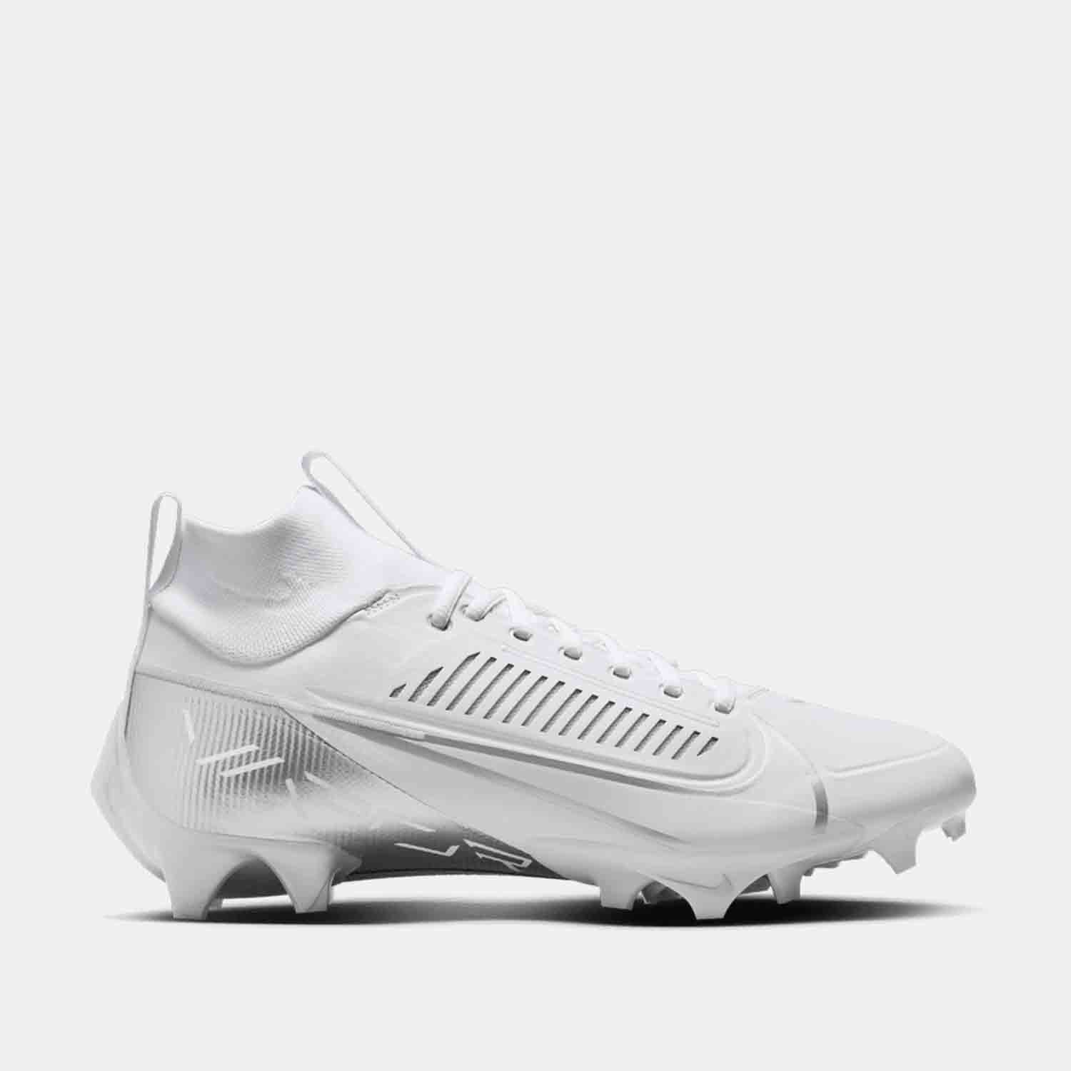 Nike Vapor Edge Pro 360 2 Mens Football Cleats White/Metallic Silver-360 VC DO6294-100 11