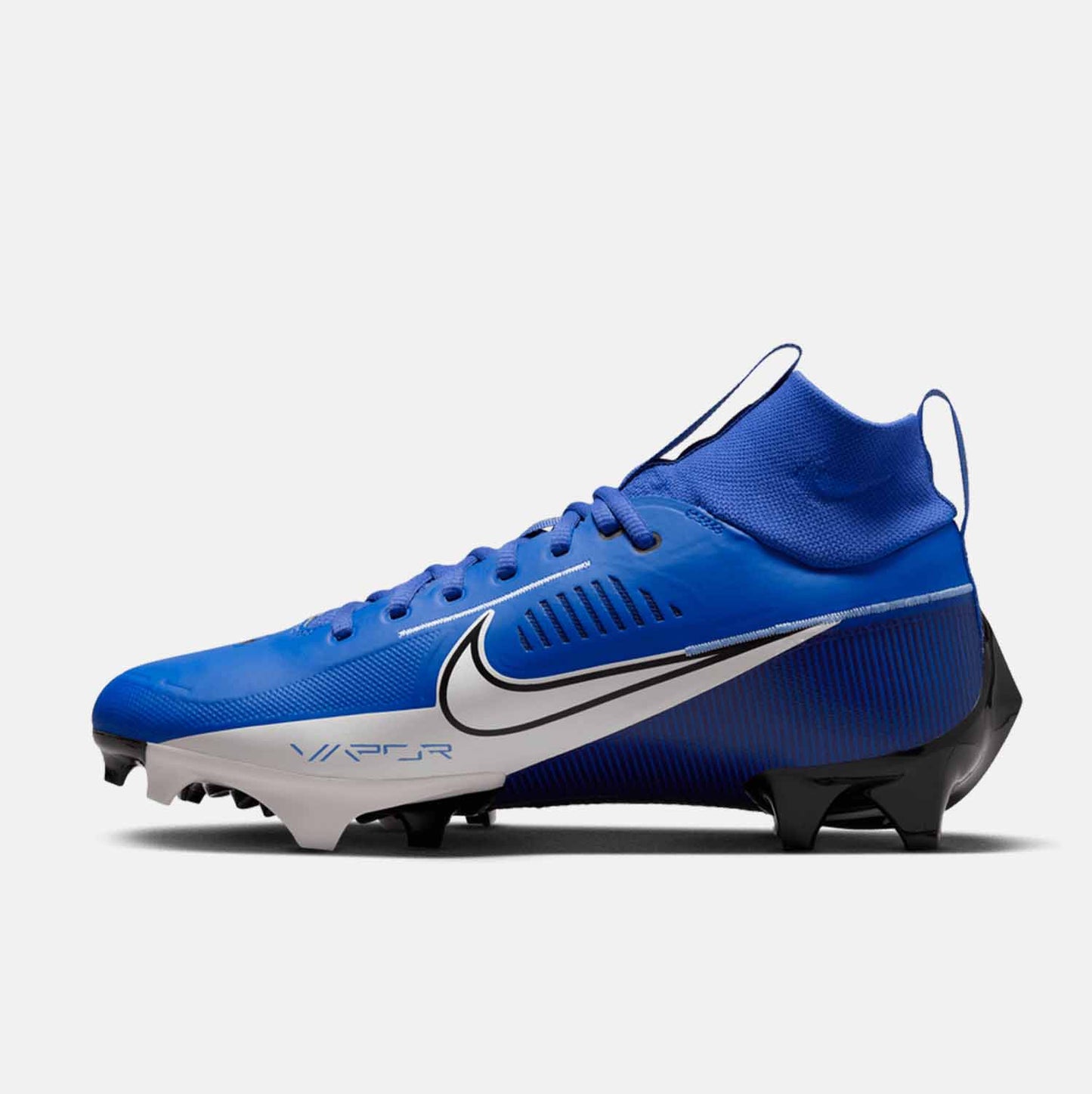 Side medial view of Nike Vapor Edge Pro 360 2 'Game Royal White'.