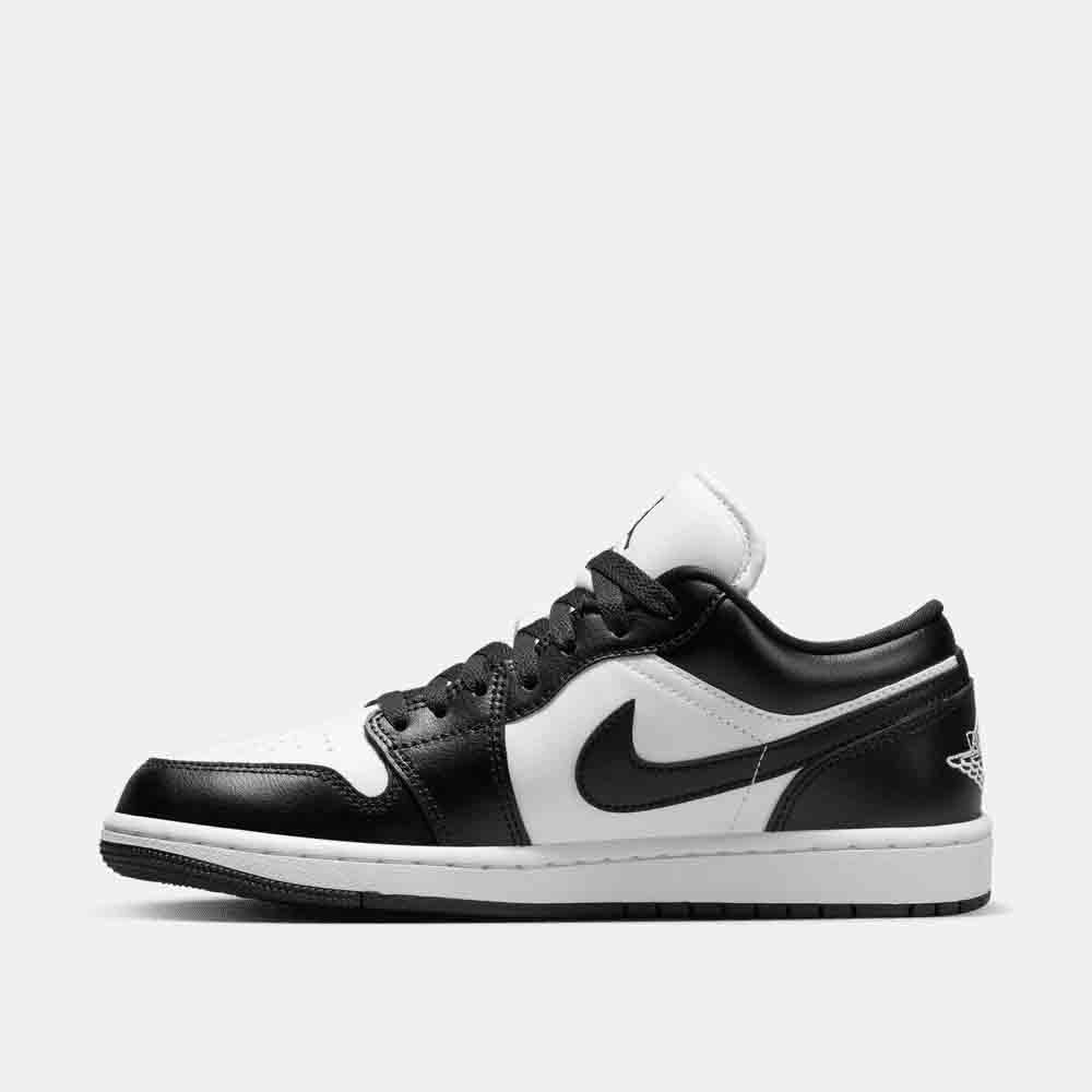Side medial view of the Women's Air Jordan 1 Low.