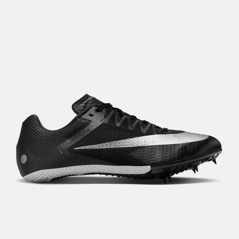 Zoom Rival Track & Field Sprinting Spikes, Black/Metallic Silver