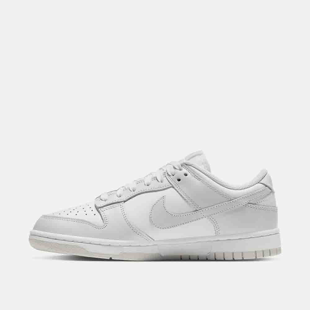 Side medial view of the Nike Women's Dunk Low.