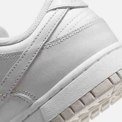 Up close, rear view of the Nike Women's Dunk Low.