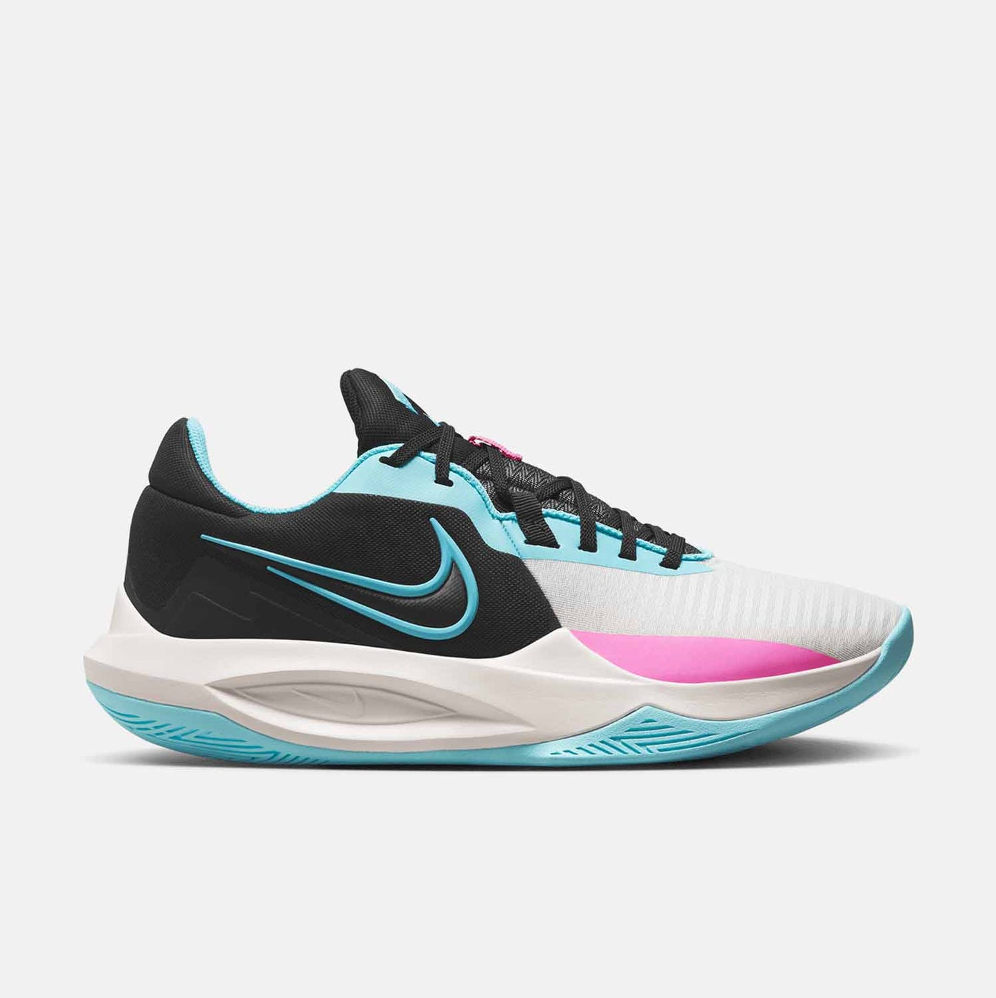 Side view of Men's Nike Precision 6 Basketball Shoes.
