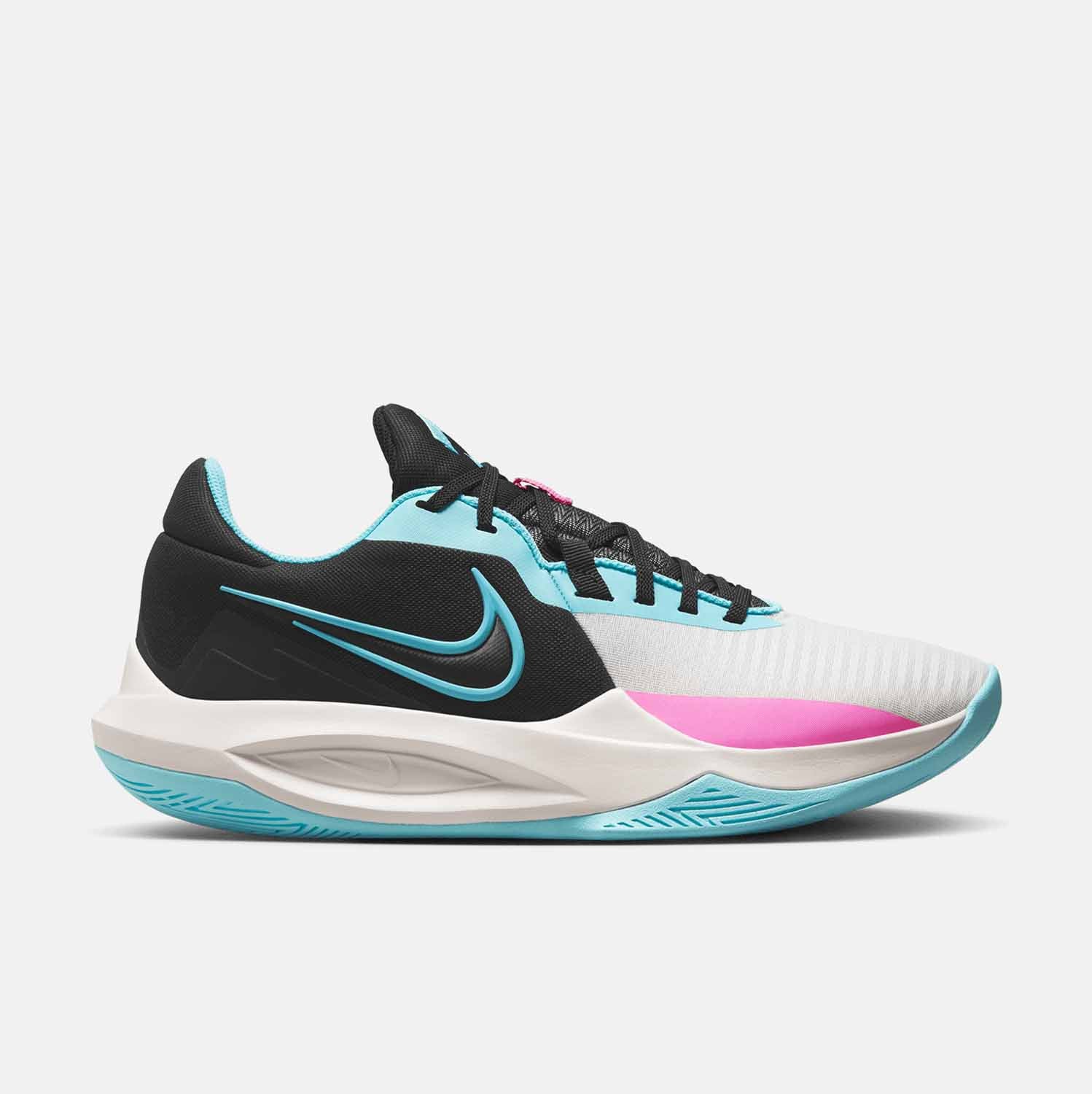 Side view of Men's Nike Precision 6 Basketball Shoes.