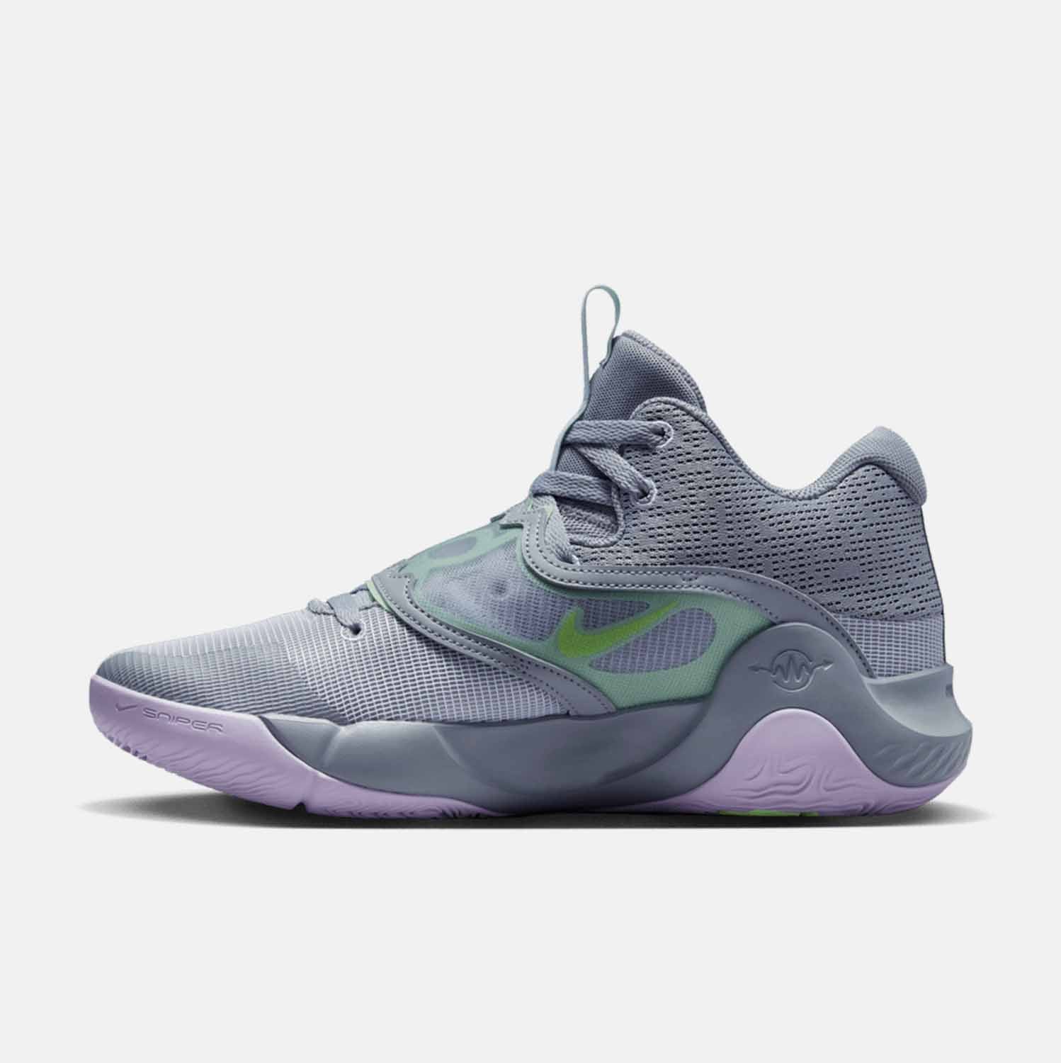 Side medial view of Men's Nike KD Trey 5 X.