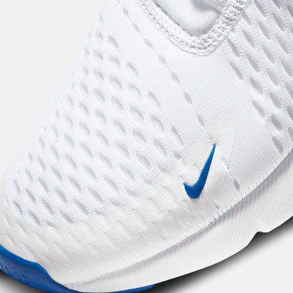 Up close, front view of the Nike Men's Air Max 270.
