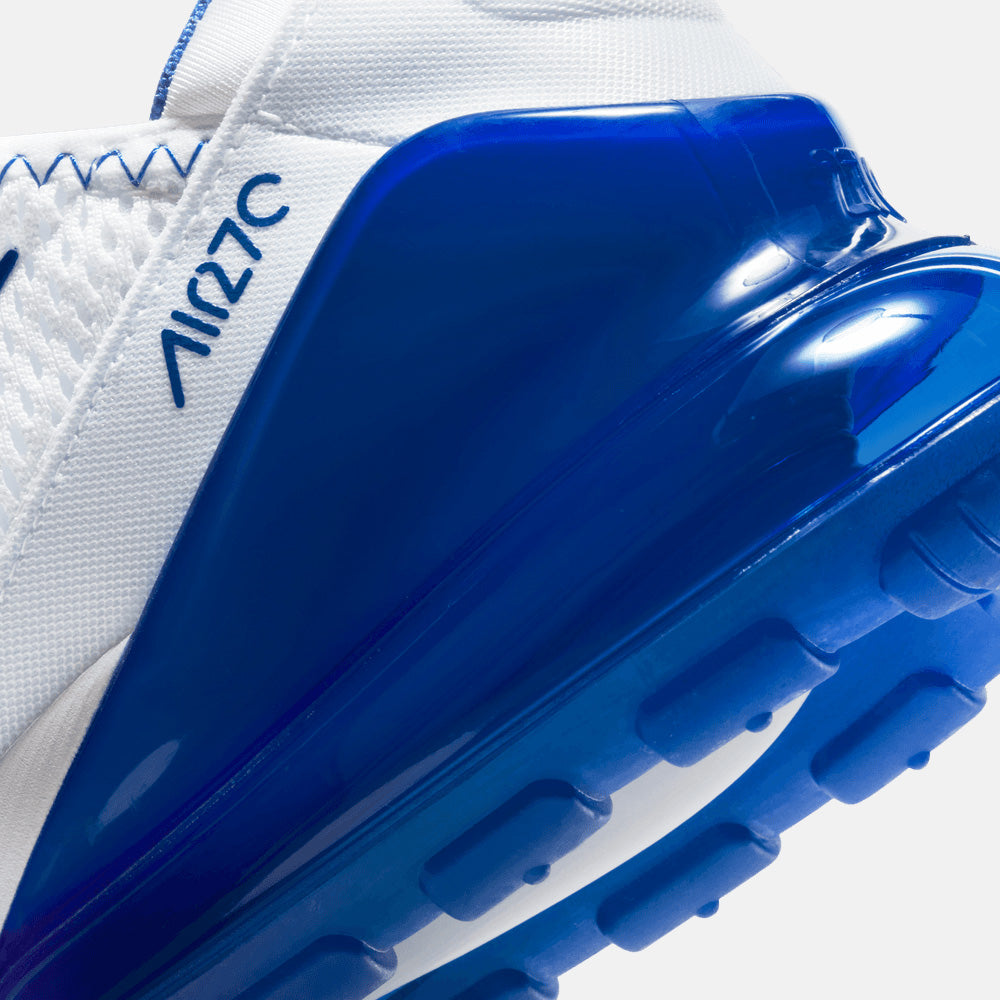 Up close, rear view of the Nike Men's Air Max 270.