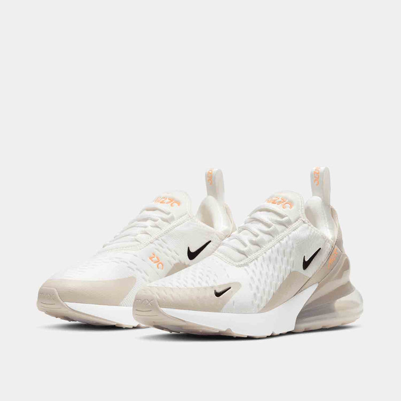 Front view of Women's Nike Air Max 270 Running Shoes.
