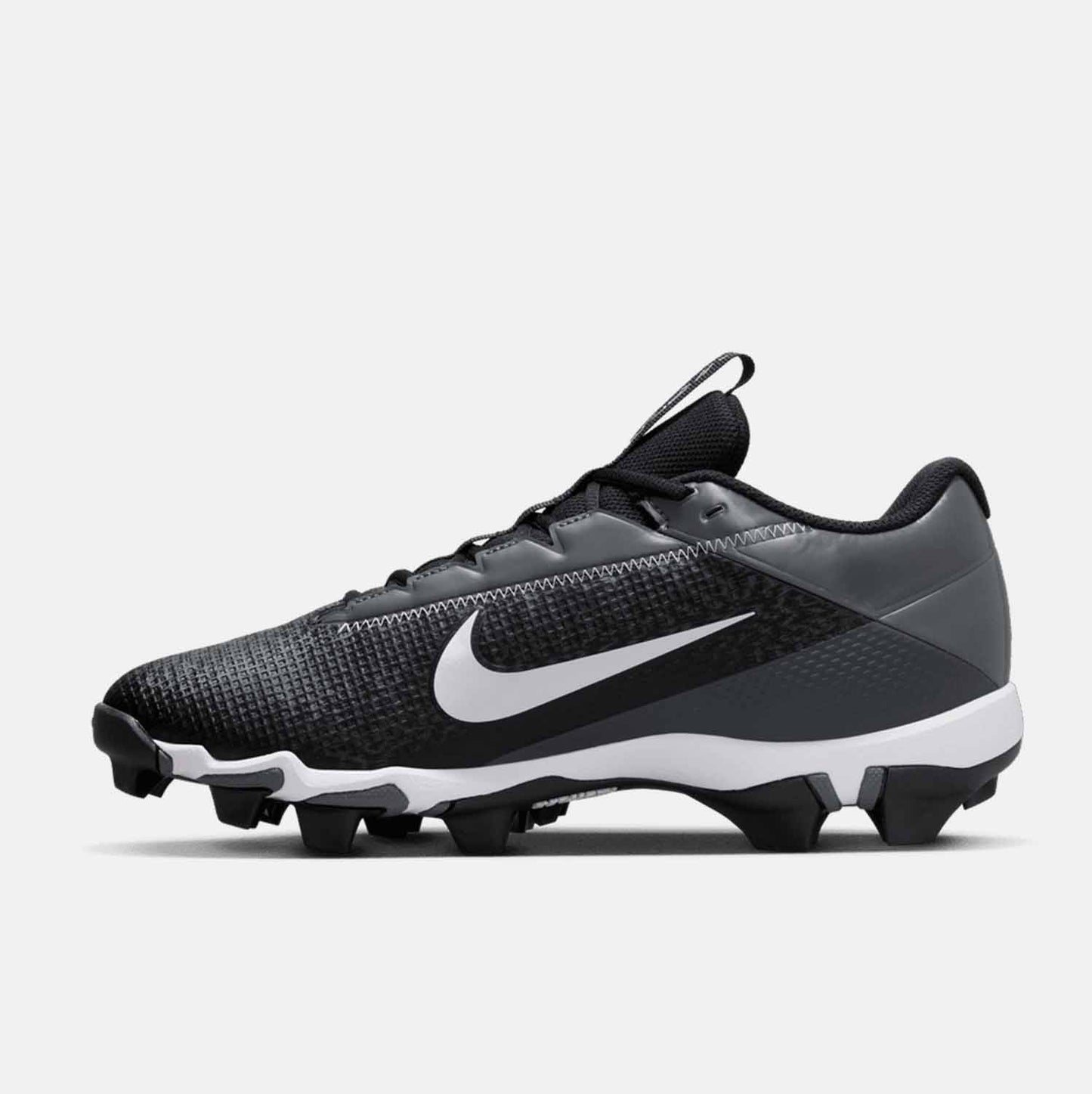 Side medial view of Nike Vapor Edge Shark 2 Men's Football Cleats.