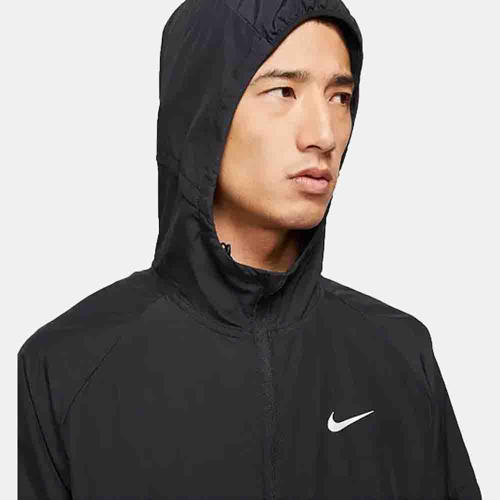Up close, front view of the Nike Men's Repel Miler Jacket.