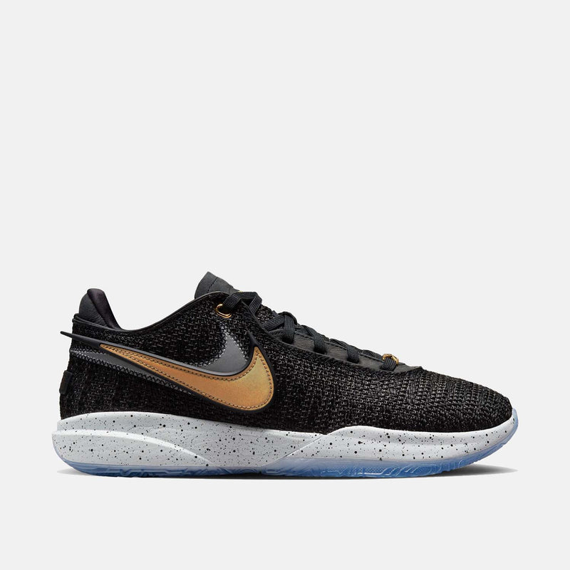 LeBron XX Basketball Shoes, Black/Gold