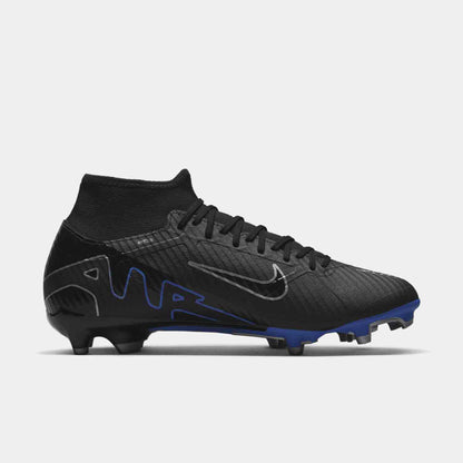 Side medial view of Nike Mercurial Superfly 9 Academy Soccer cleats.
