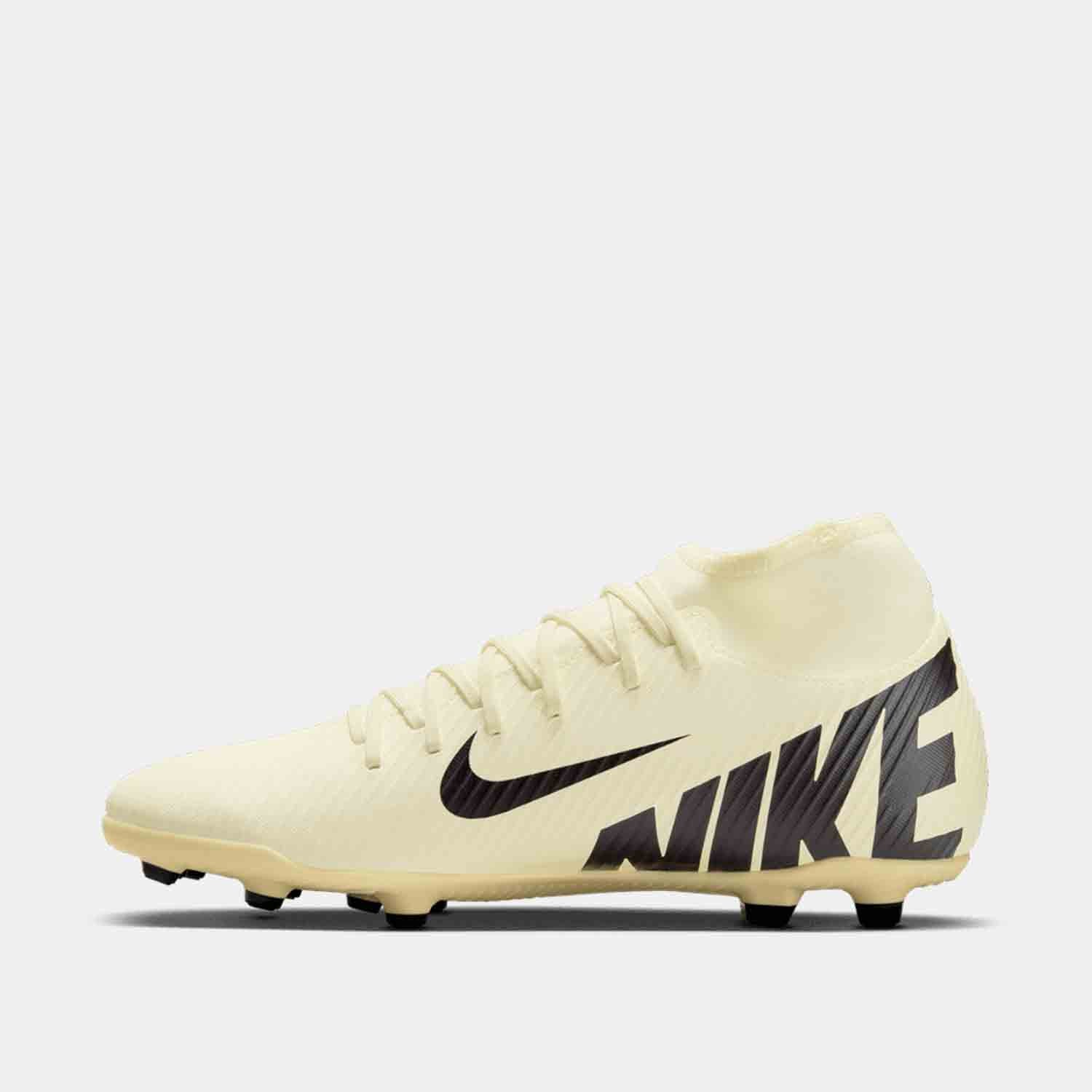 Side medial view of the Nike Mercurial Superfly 9 Club Soccer Cleats.