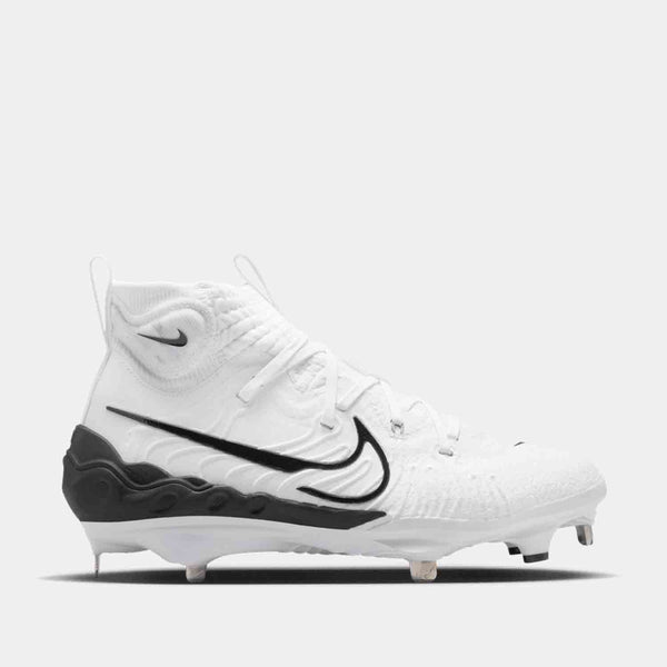 Side view of Men's Nike Alpha Huarache Baseball Cleats.