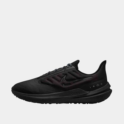 Side medial view of Men's Nike Winflo 9 Shield Running Shoes.