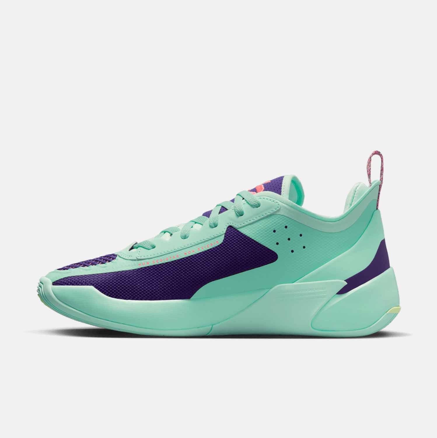 Side medial view of Men's Jordan Luka 1 Basketball Shoes.