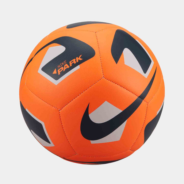 Front view of the Nike Park Soccer Ball.
