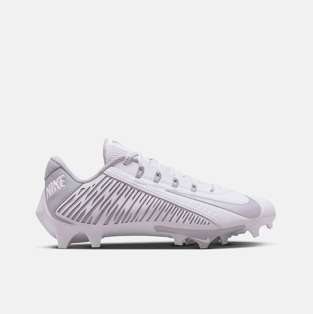 Nike Vapor Edge 360 VC White Silver Football Cleats DO6294-100 Mens Size 9 Nike Vapor Edge 360 VC Football Cleats White Silver (DO6294  main image 3