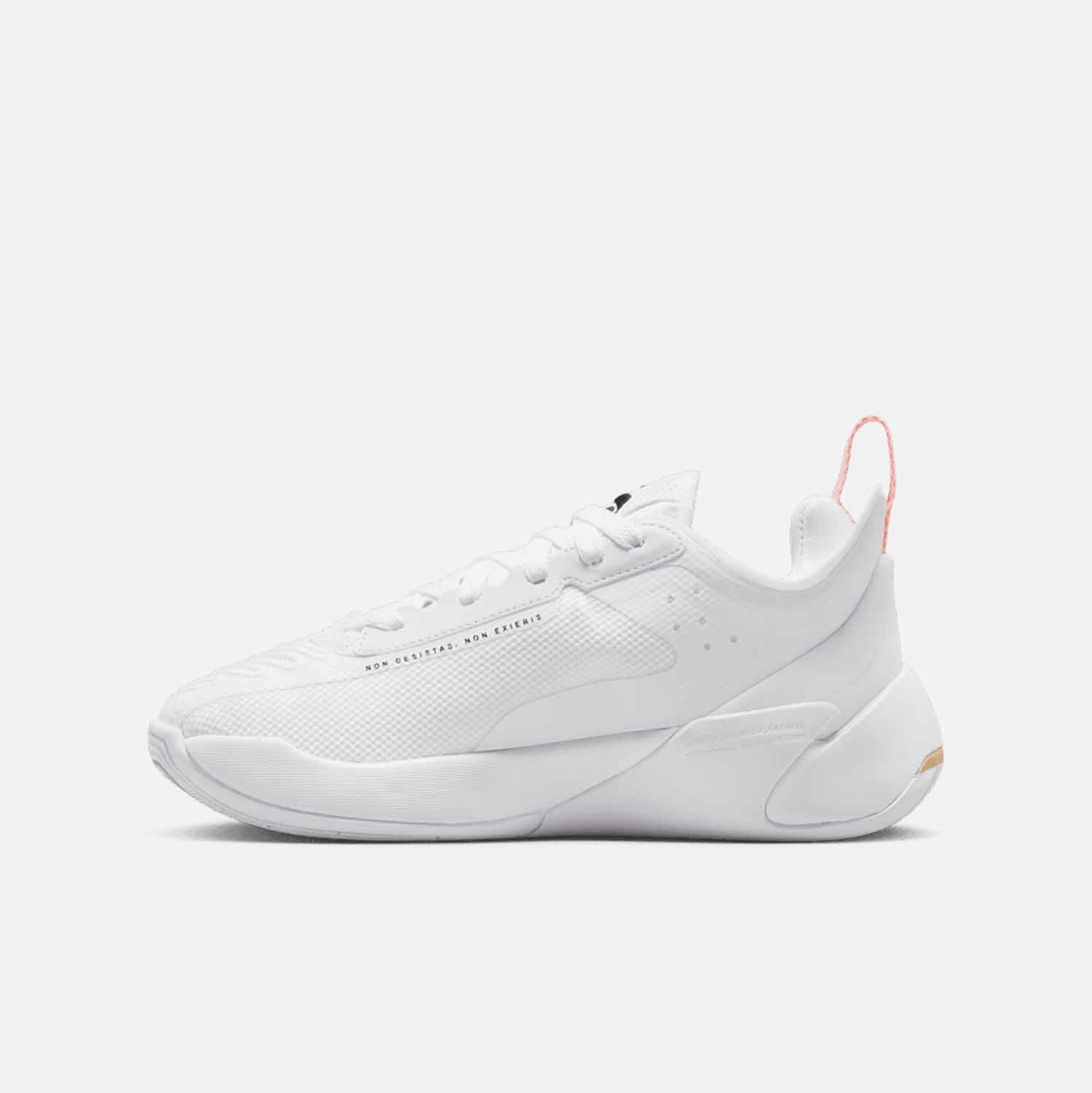 Side medial view of Kids' Jordan Luka 1 Basketball Shoes.