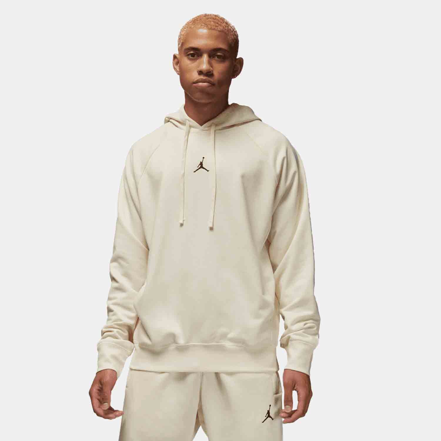Front view of Men's Jordan Sport Crossover Fleece Hoodie.