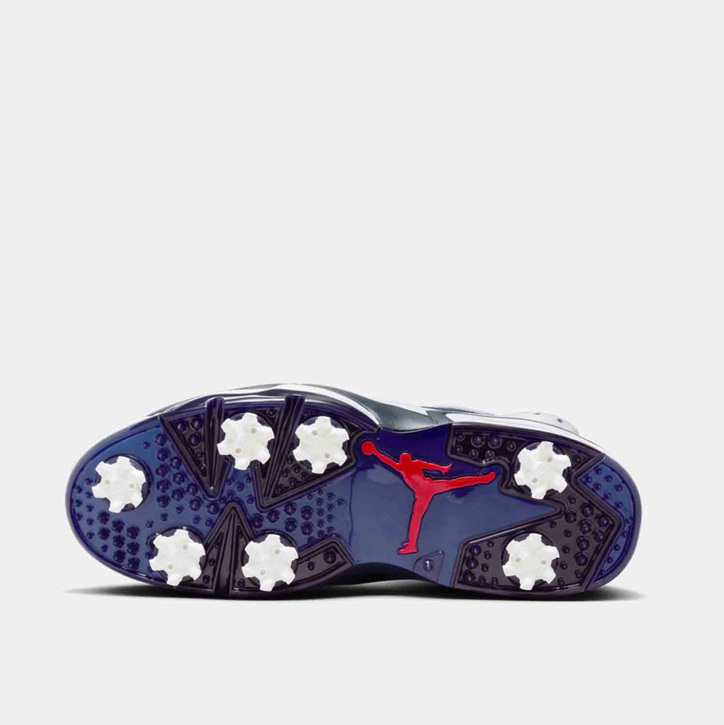 Men's  Retro 6 Low G 'Olympic' Golf Shoes, White/Midnight Navy - SV SPORTS