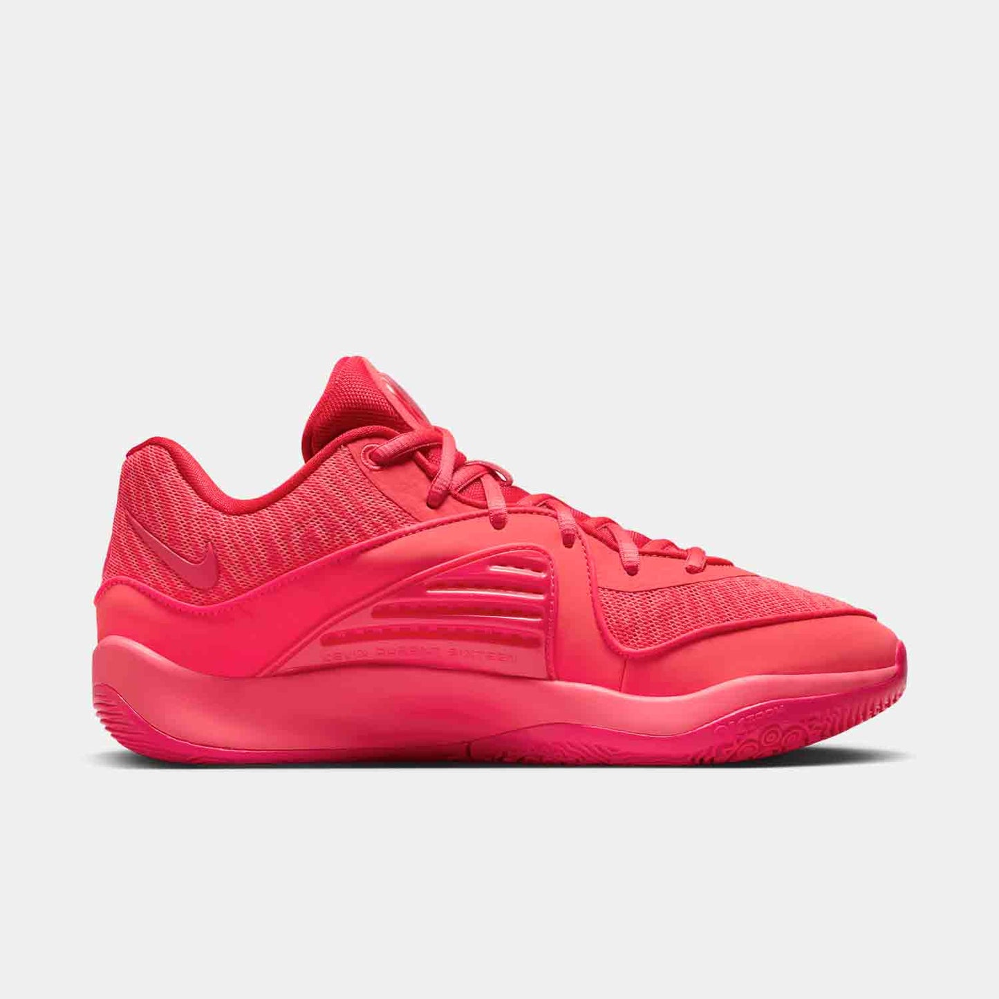 Side medial view of Men's Nike KD16 'Triple Red'.