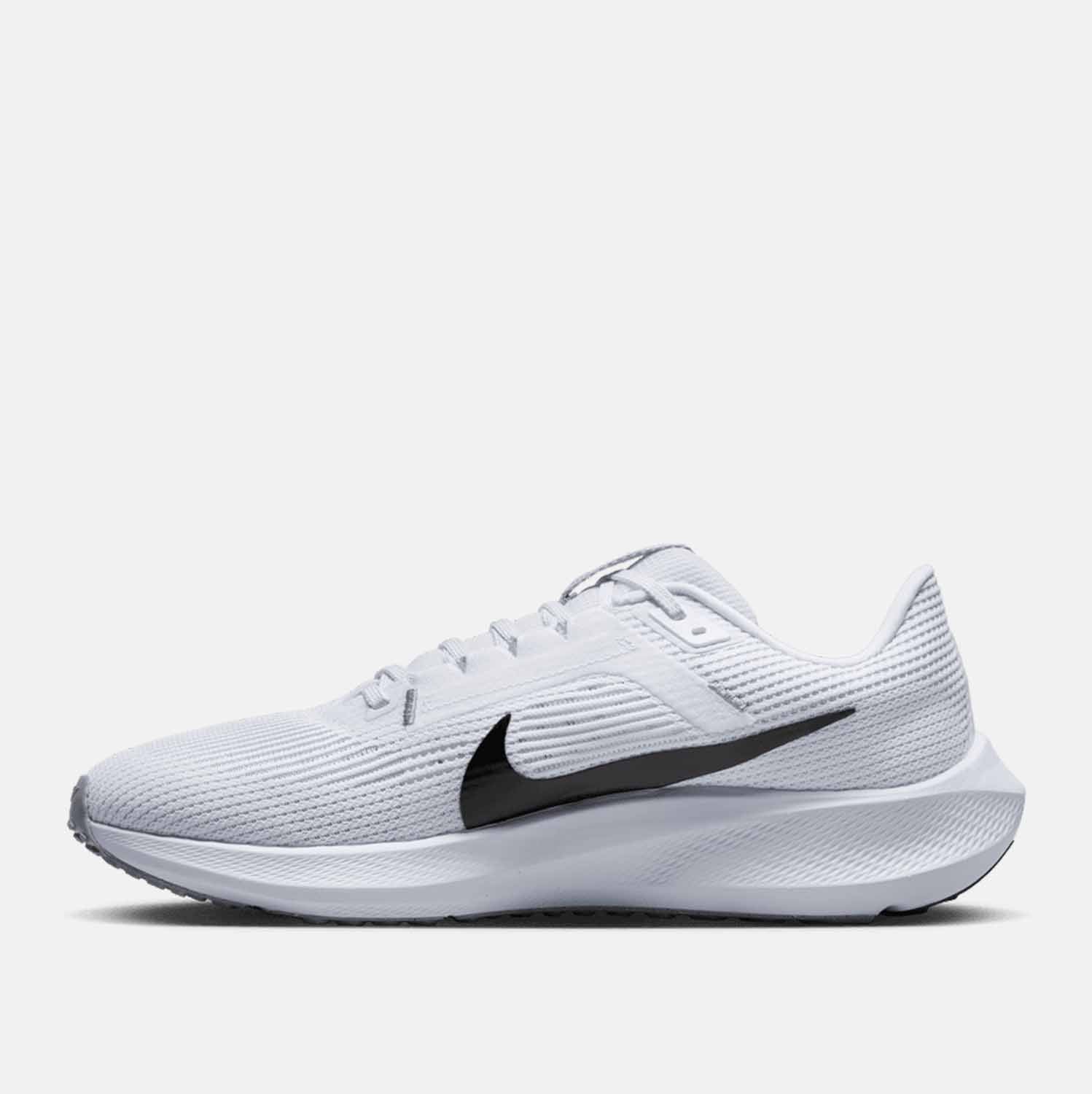 Side medial view of Men's Nike Pegasus 40 Running Shoes.