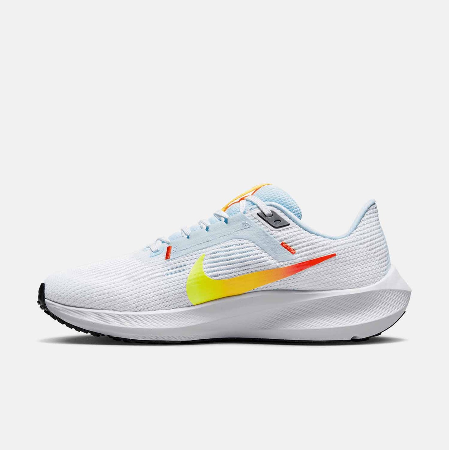 Side medial view of Women's Nike Pegasus 40 Running Shoes.