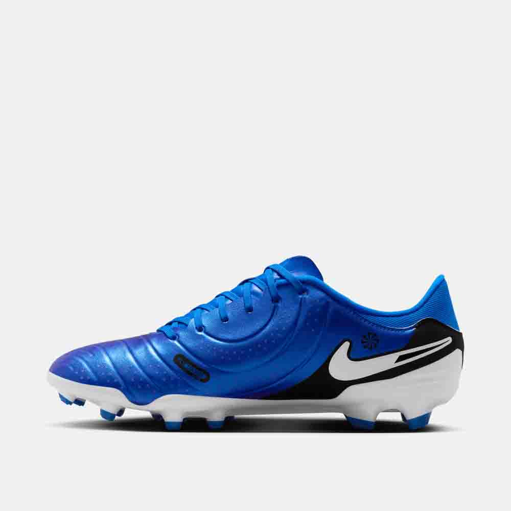 Side medial view of the Nike Tiempo Legend 10 Academy Soccer Cleats.