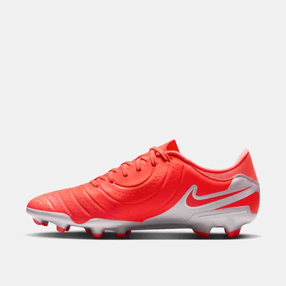 Side medial view of the Nike Tiempo Legend 10 Academy Soccer Cleats.