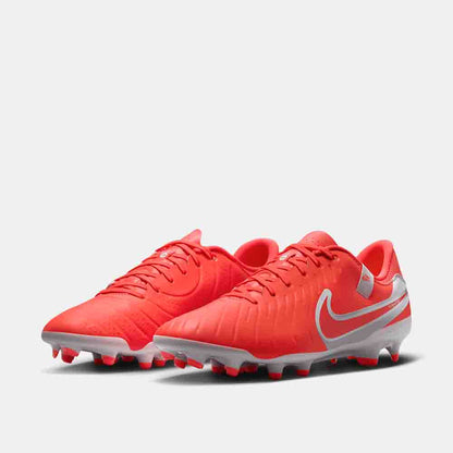 Front view of the Nike Tiempo Legend 10 Academy Soccer Cleats.