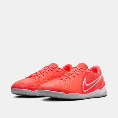 Front view of the Nike Tiempo Legend 10 Academy Indoor Soccer Shoes.