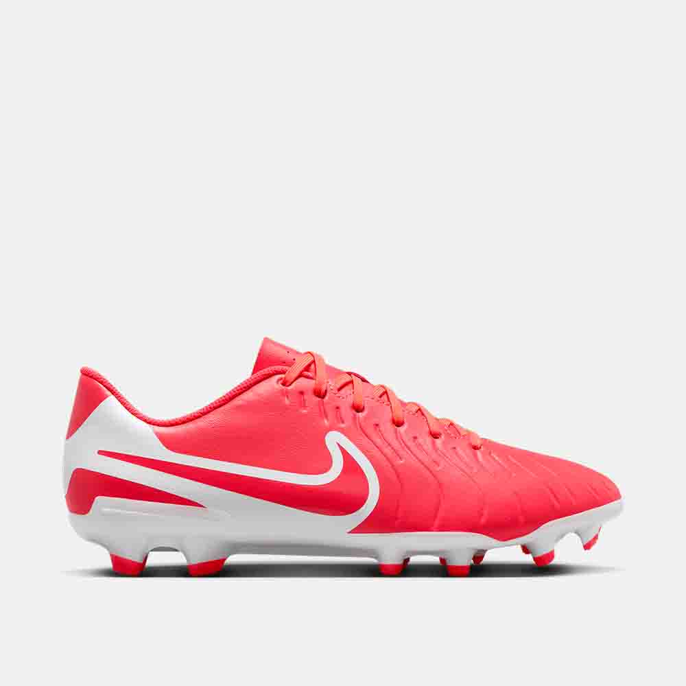 Side view of the Nike Tiempo Legend 10 Club Soccer Cleats.