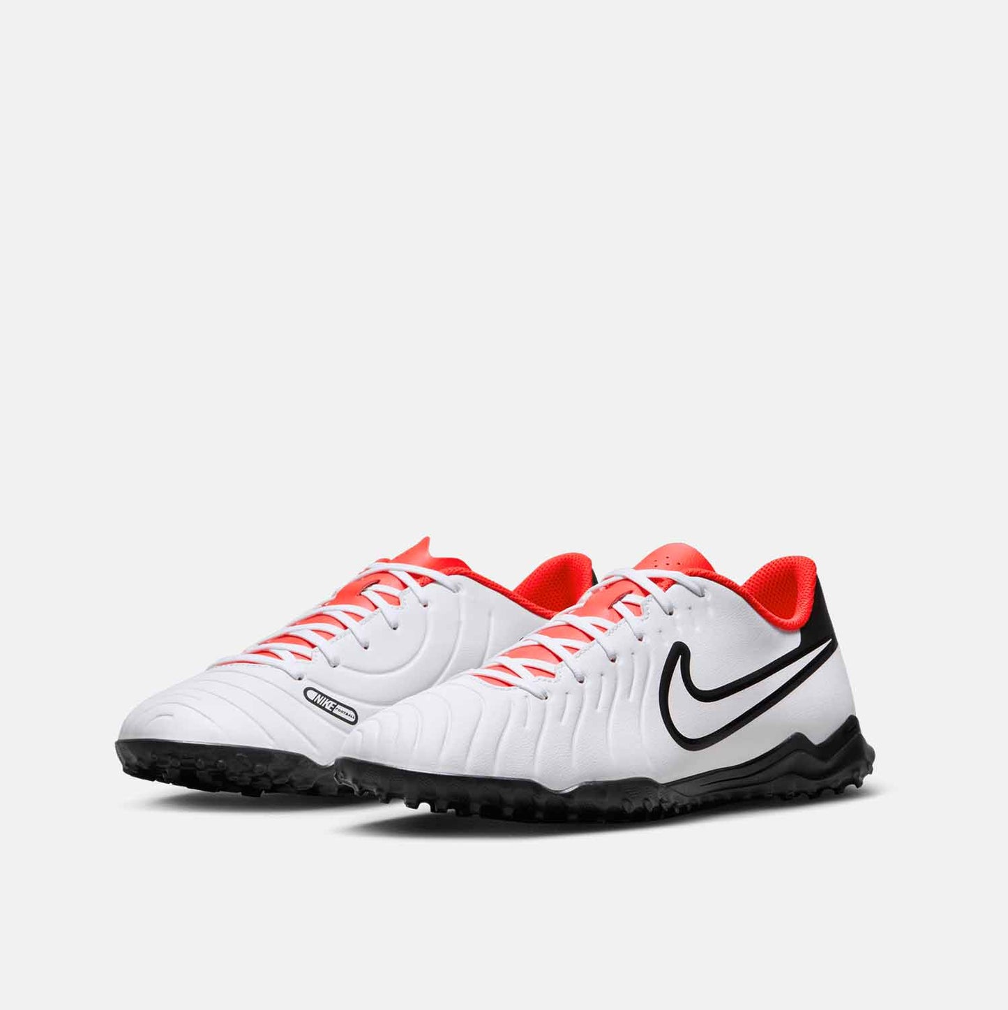 Front view of Nike Tiempo Legend 10 Club Turf Soccer Shoes.