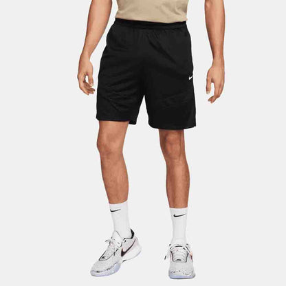 Front view of the Nike Men's Dri-FIT 8" Basketball Shorts.