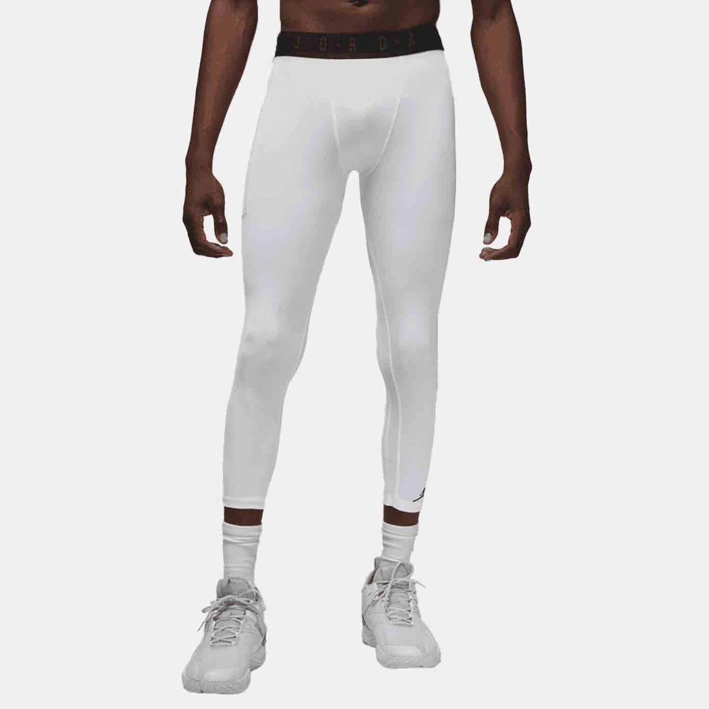 Front view of the Men's Jordan Sport Dri-FIT 3/4 Tights.