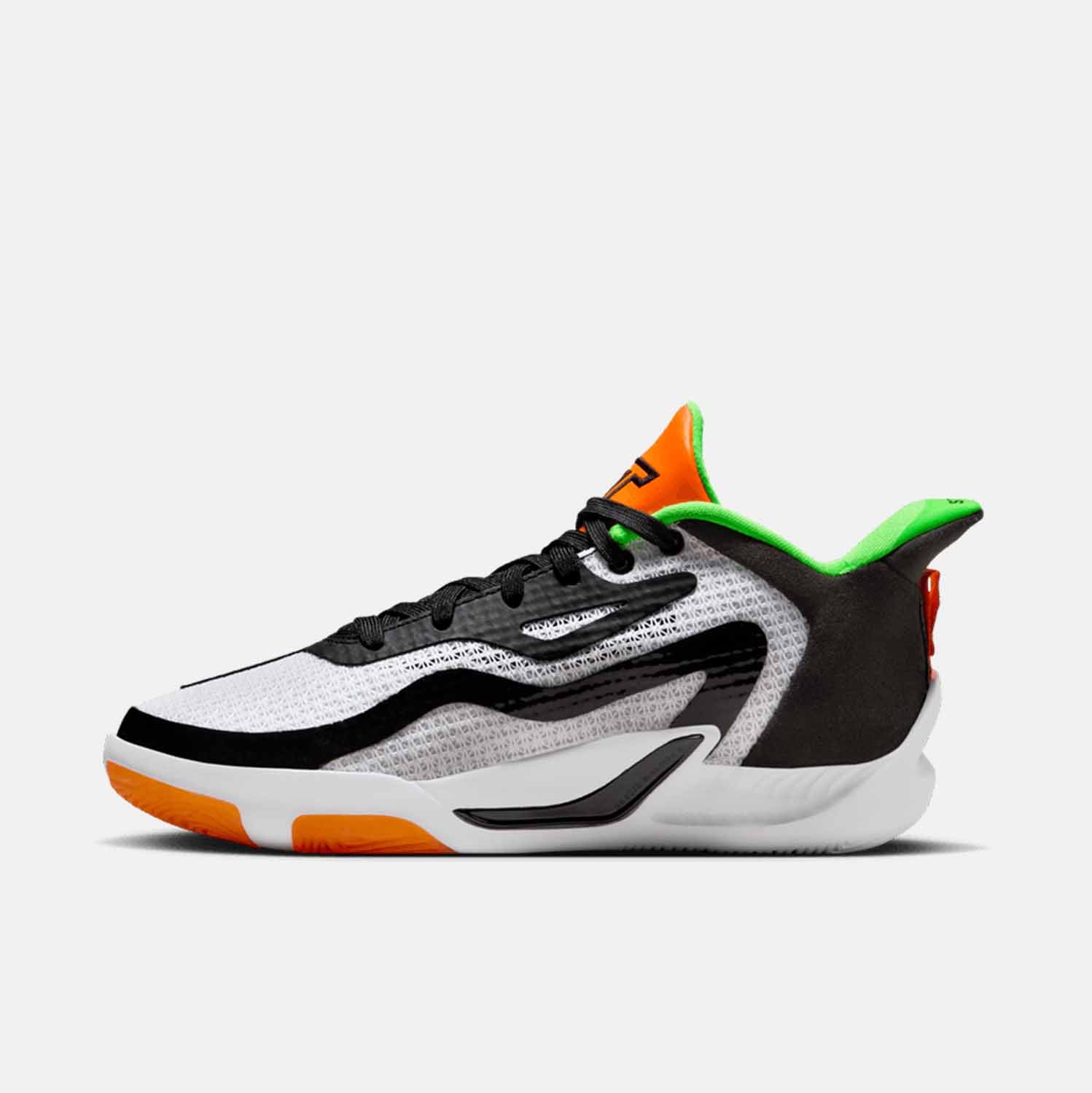 Side medial view of Kids' Jordan Tatum 1 Basketball Shoes.
