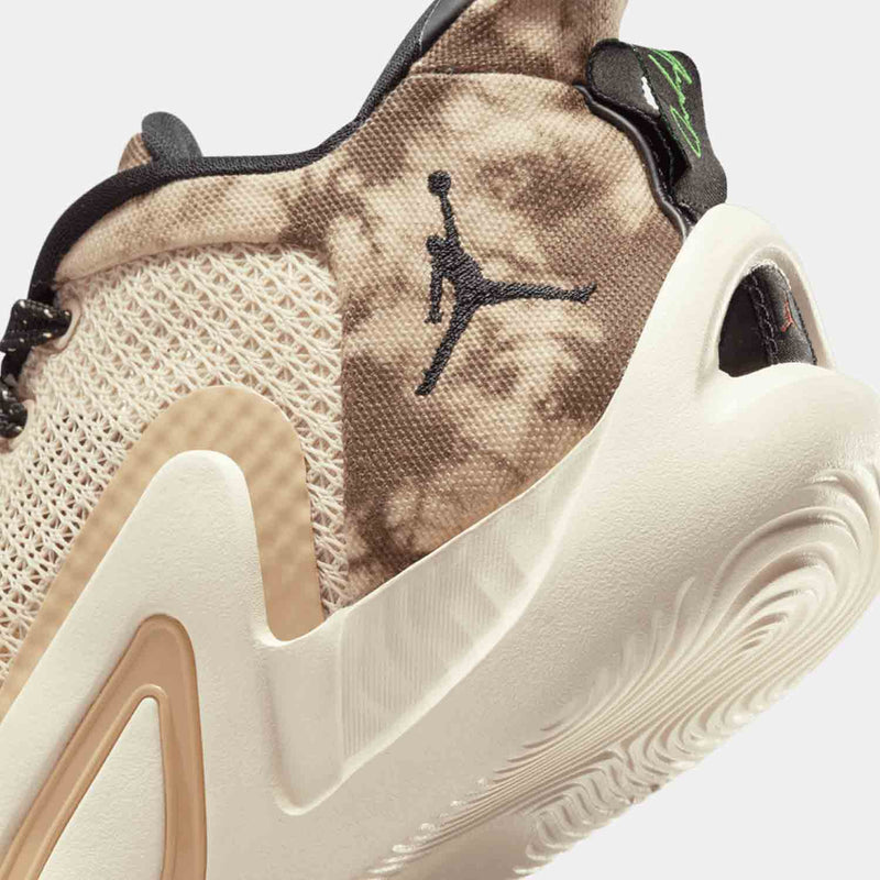 Up close heel view of Nike Kids' Tatum 1 Basketball Shoes.