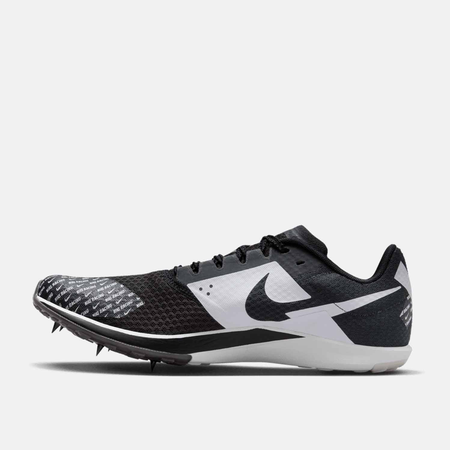 Side medial view of Nike Rival XC 6 Cross-Country Spikes.