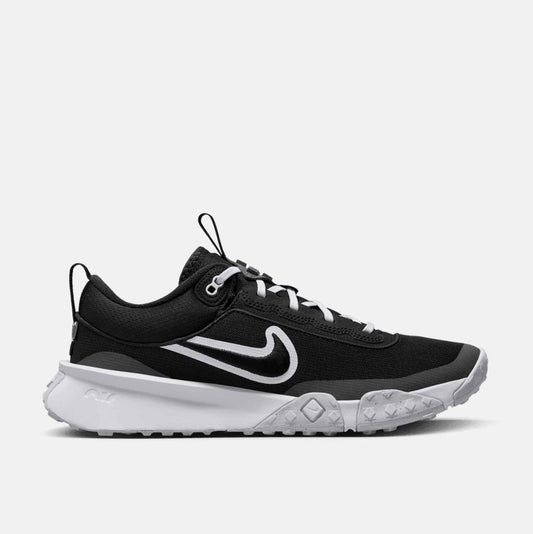 Side view of Nike Men's Air Diamond Varsity Baseball Turf Shoe.